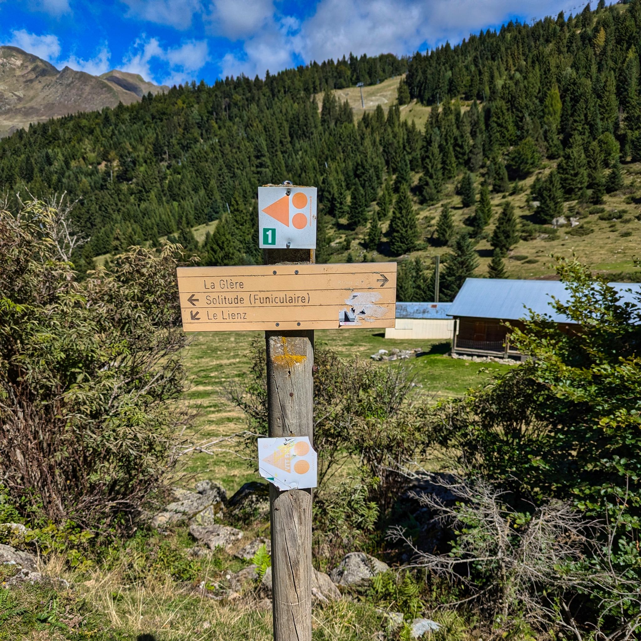 Vers le refuge Packe